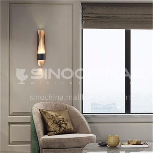 Light luxury modern creative living room wall lamp bedside bedroom study LED wall lamp-YDH-7087
